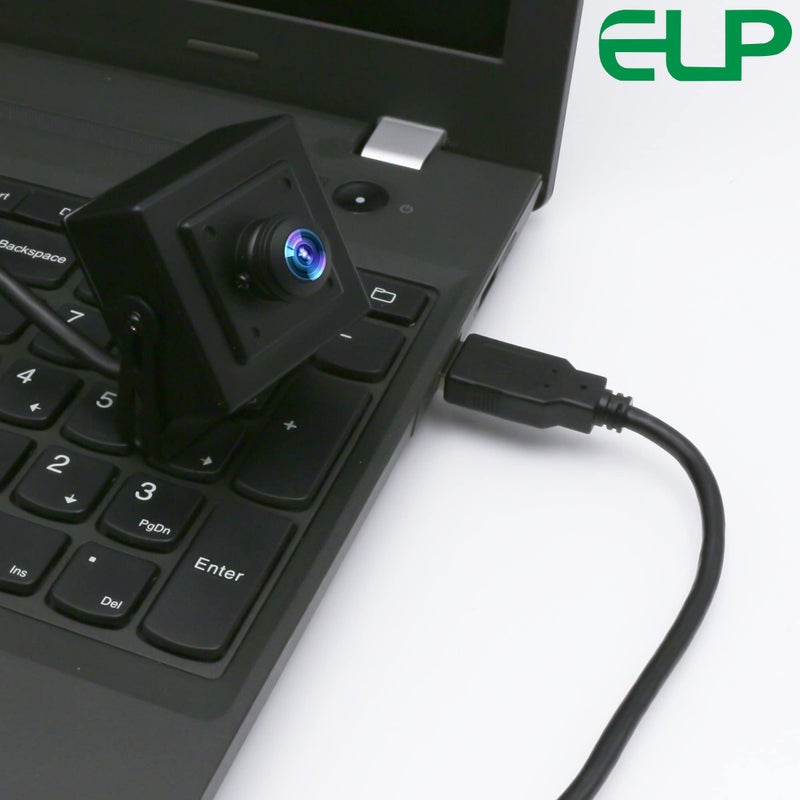 ELP عدسة عين السمكة بزاوية 180 درجة ELP كاميرا USB 1080P ويب كاميرا صغيرة 1080P عالية السرعة UVC USB2.0 كاميرا كمبيوتر CMOS OV2710 100fps 60fps 30fps فيديو ويب كاميرا للكمبيوتر، لابتوب، جيتسون نانو - Image 5